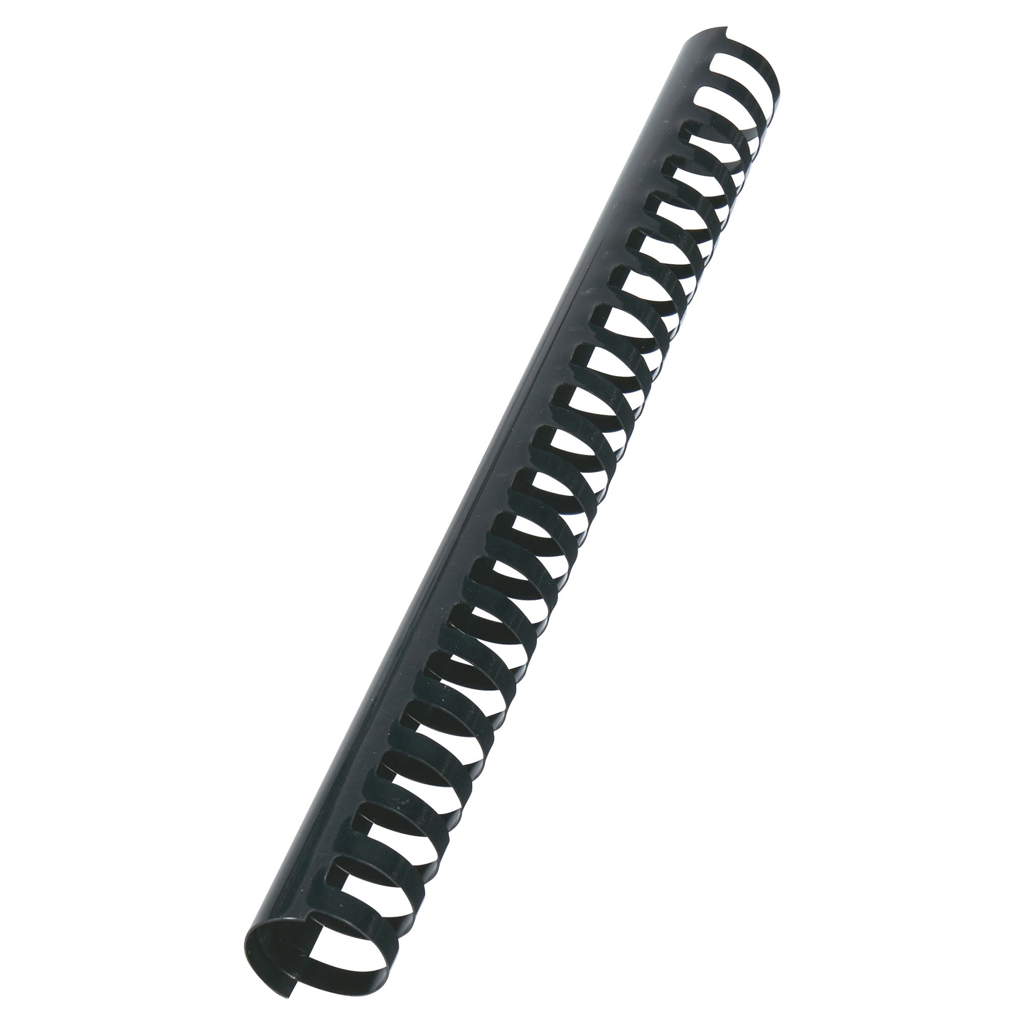 Spiralringe plastik 28mm A4 21R sort (50)
