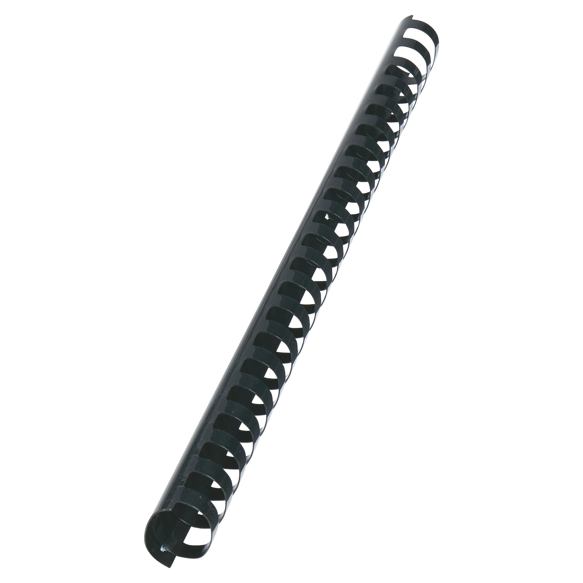 Spiralringe plastik 38mm A4 21R sort (50)