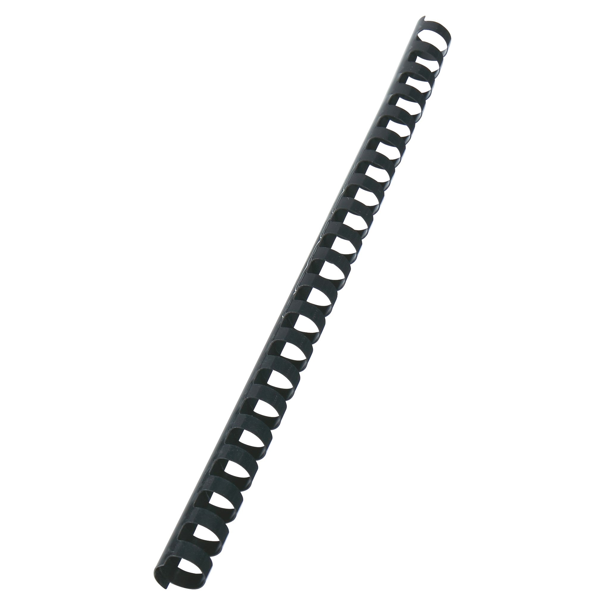 Spiralringe plastik 16mm A4 21R sort (100)