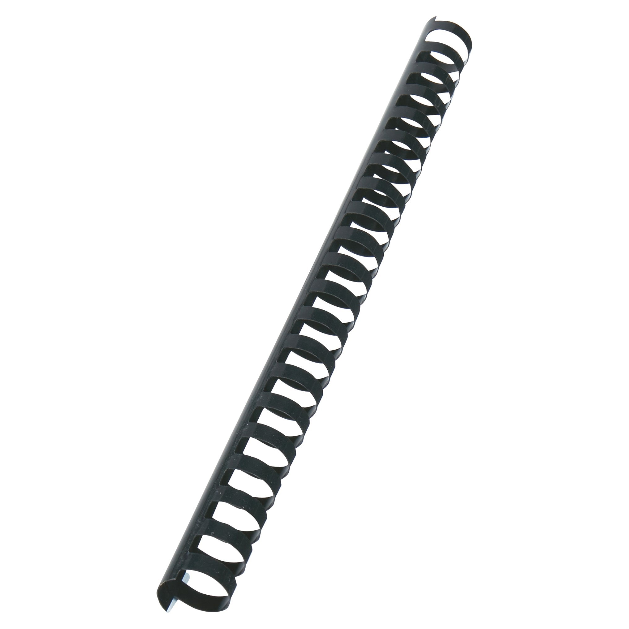 Spiralringe plastik 22mm A4 21R sort (100)