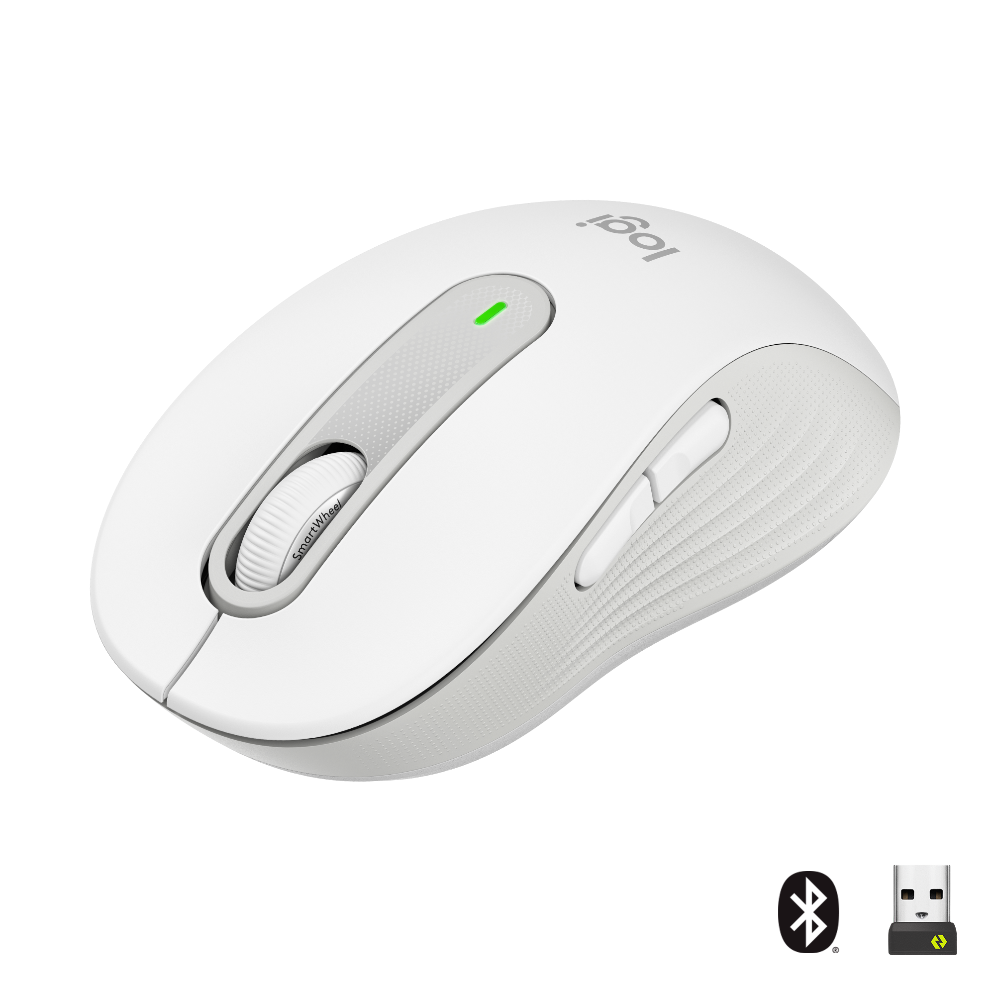 Logitech Signature M650 L Wireless Mouse, Off-white
