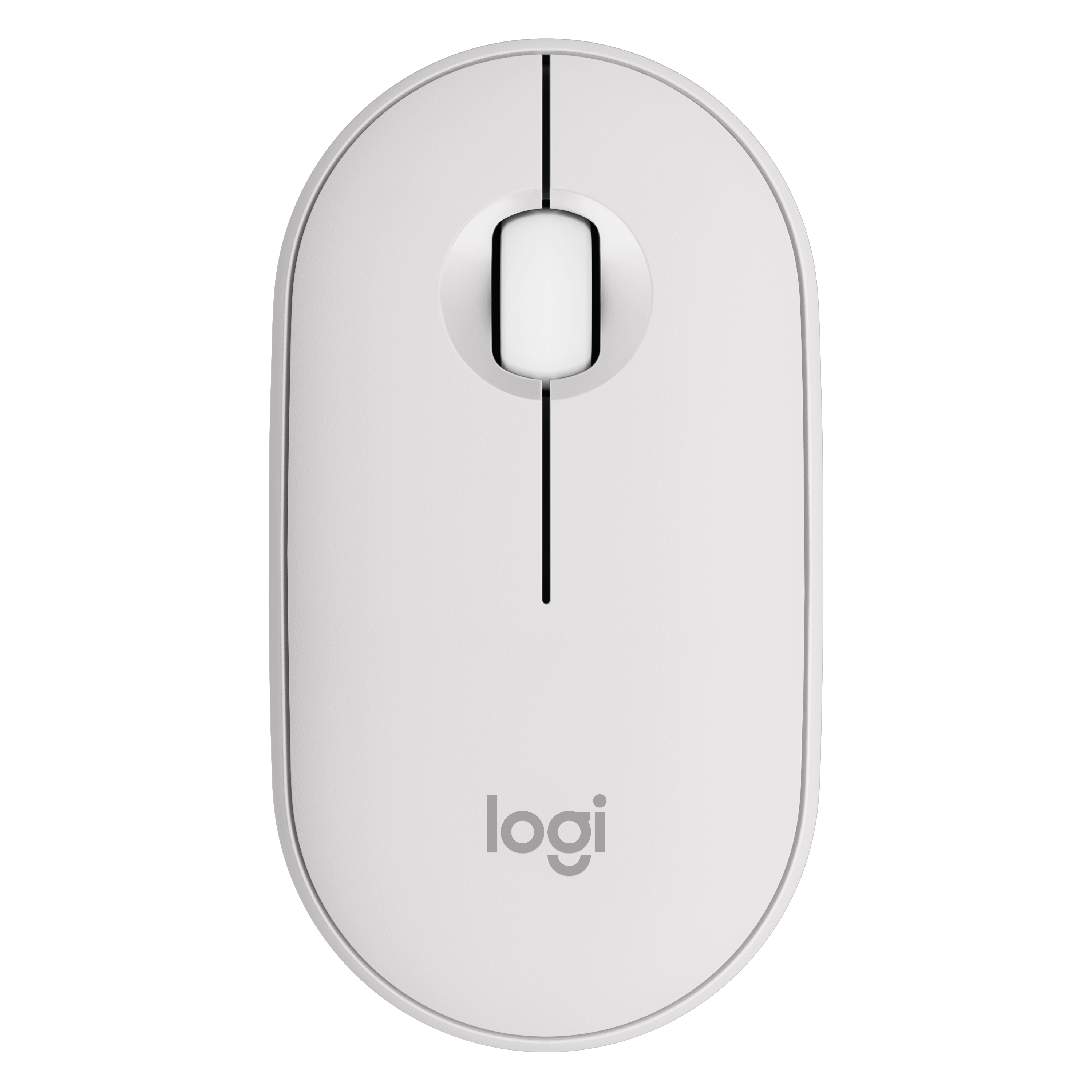 Pebble Mouse 2 M350s Wireless, Tonal White