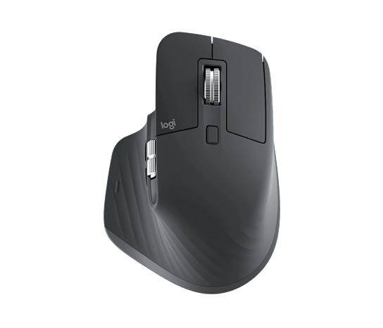 LOGITECH MX Master 3S Performance Wireless Mouse, Graphite