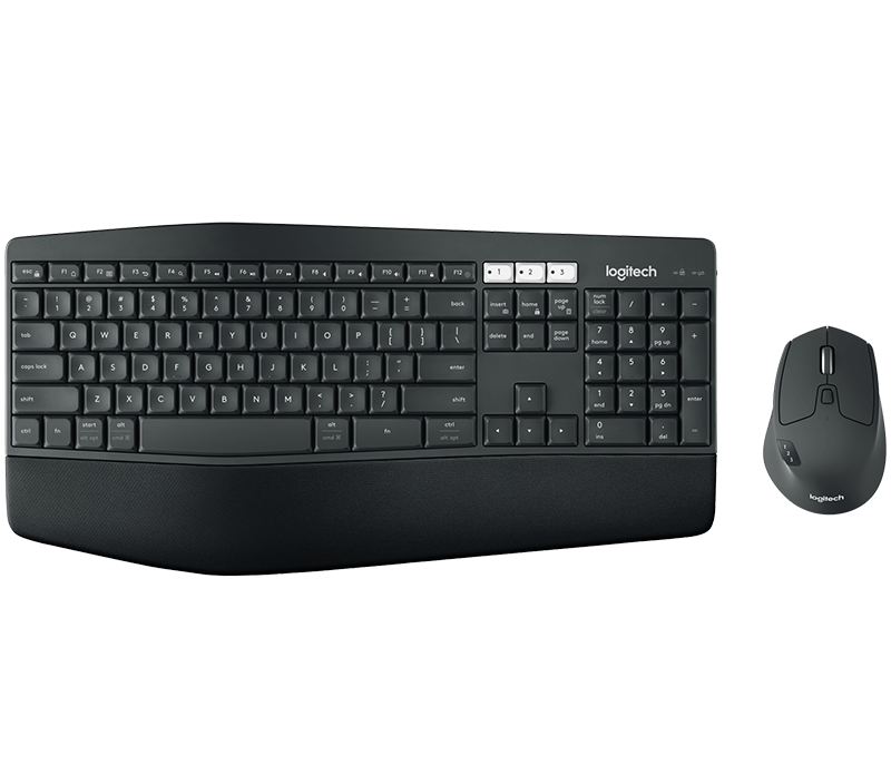 MK850 Performance Wireless Desktop Set, Black (Nordic)