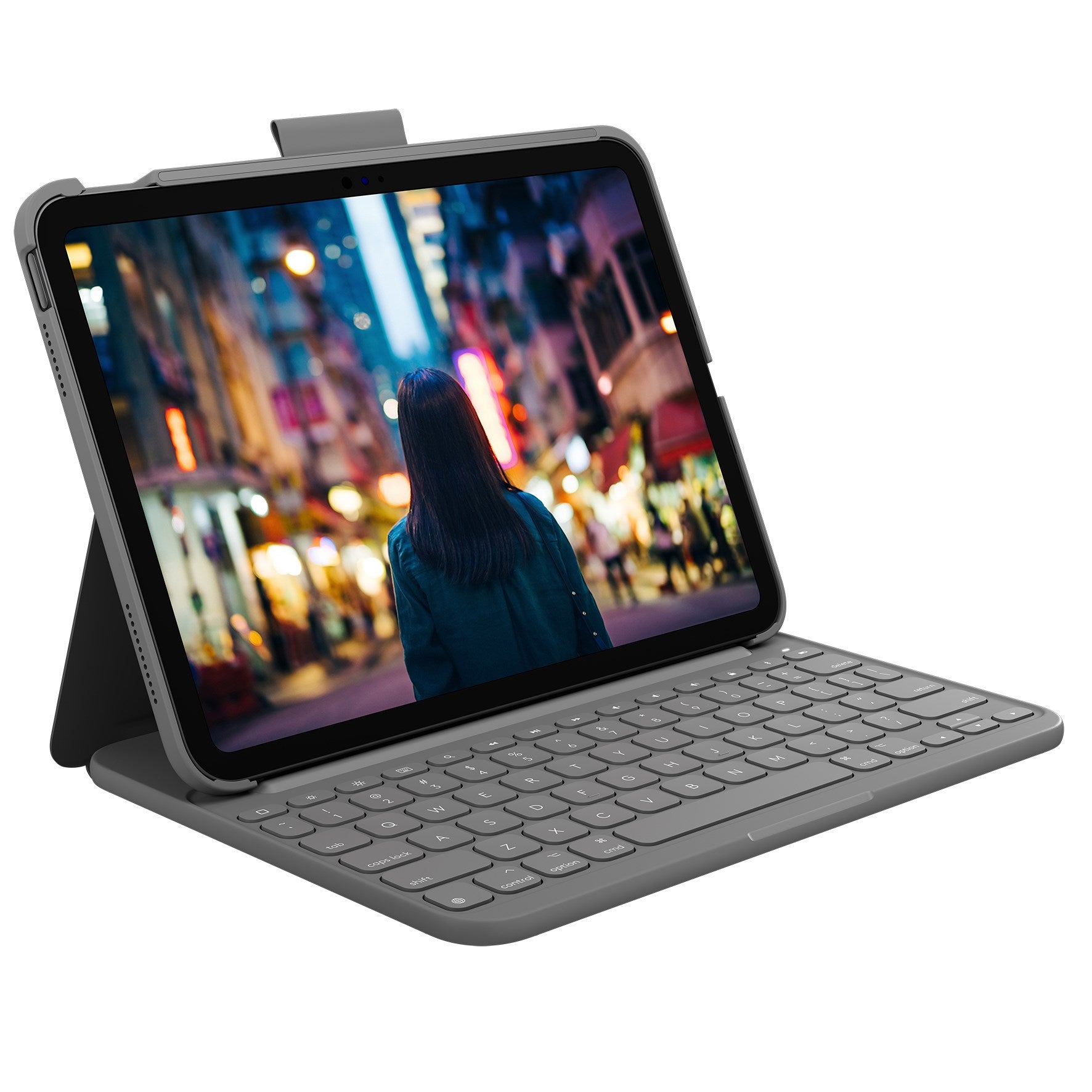 Slim Folio for iPad 10.9'' (10th gen), Oxford Grey (Nordic)
