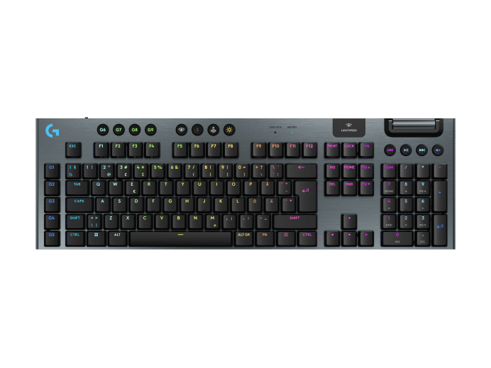G915 X LIGHTSPEED Wireless Gaming KB Tactile, Black (Nordic)