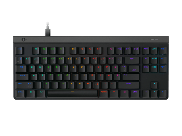 G515 TKL Wired Gaming Keyboard, Black (Nordic)