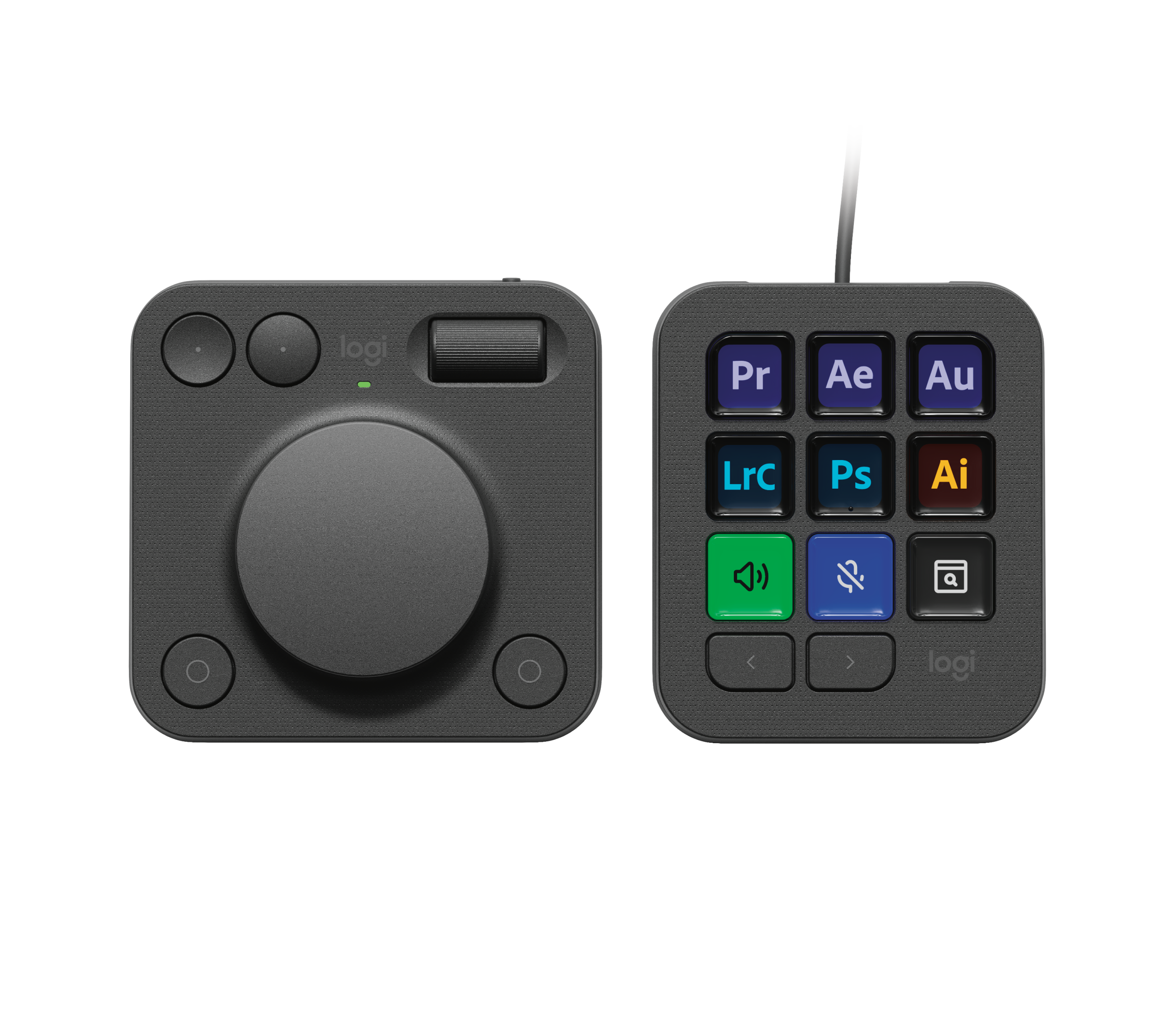 Logitech MX Creative Console, graphite