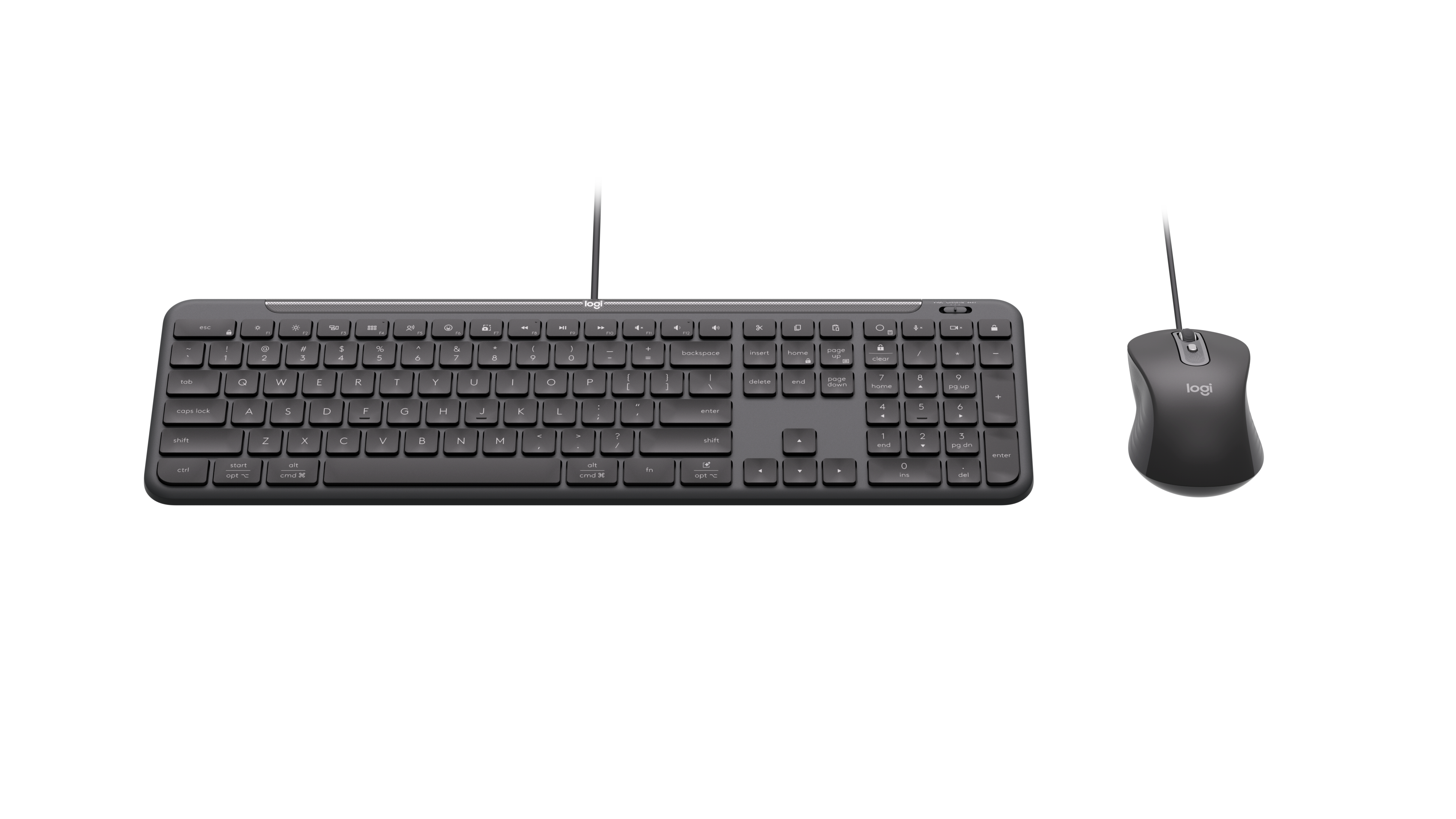 MK620 Wired Business Desktop Set, Graphite (Nordic)