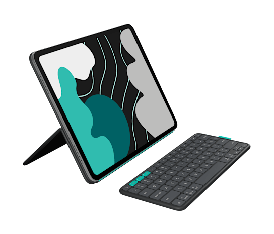 LOGITECH Flip Folio iPad Pro/Air 13'', Graphite (Nordic)