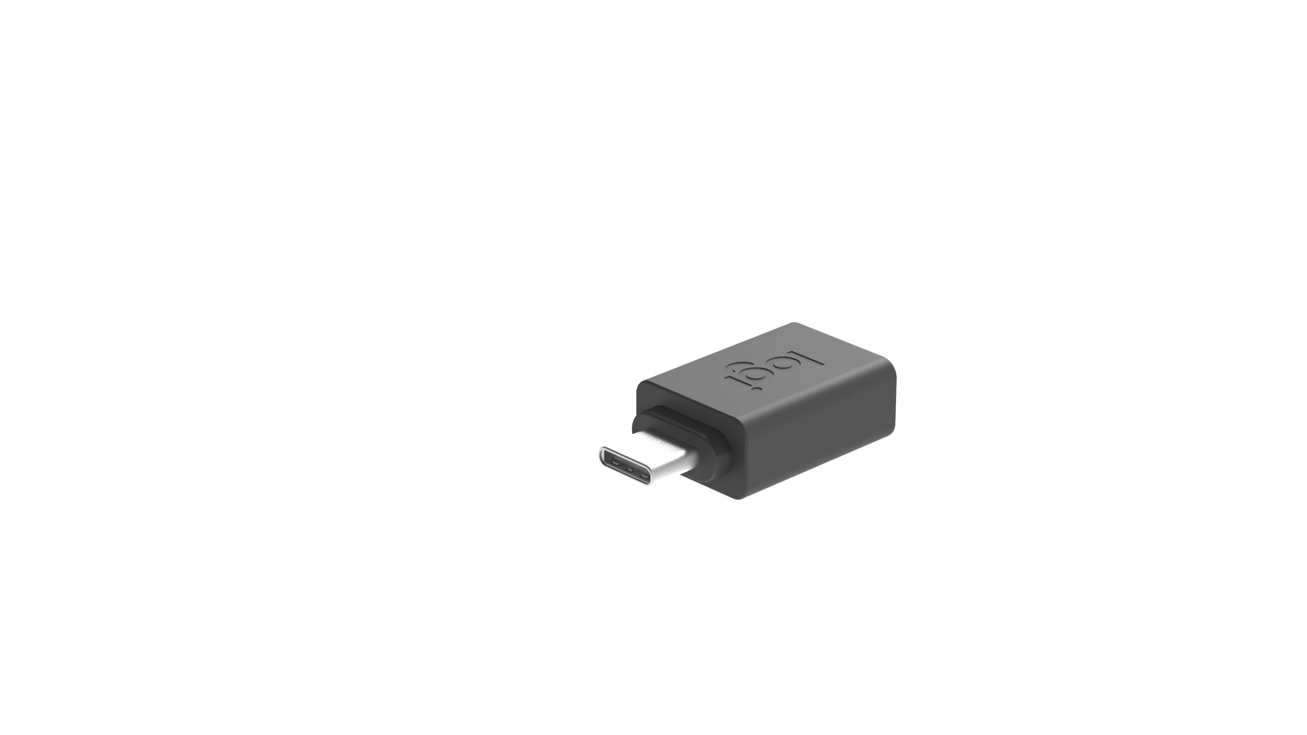 USB-A to C adaptor, Graphite