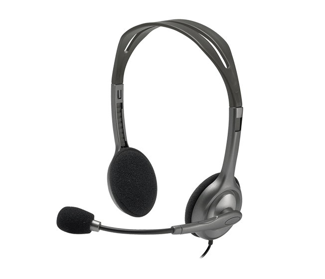 Logitech Stereo Headset H111, Black