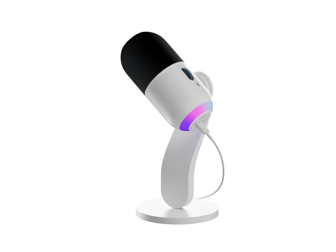Yeti GX Dynamic RGB Gaming Mic with LIGHTSYNC, Off-white