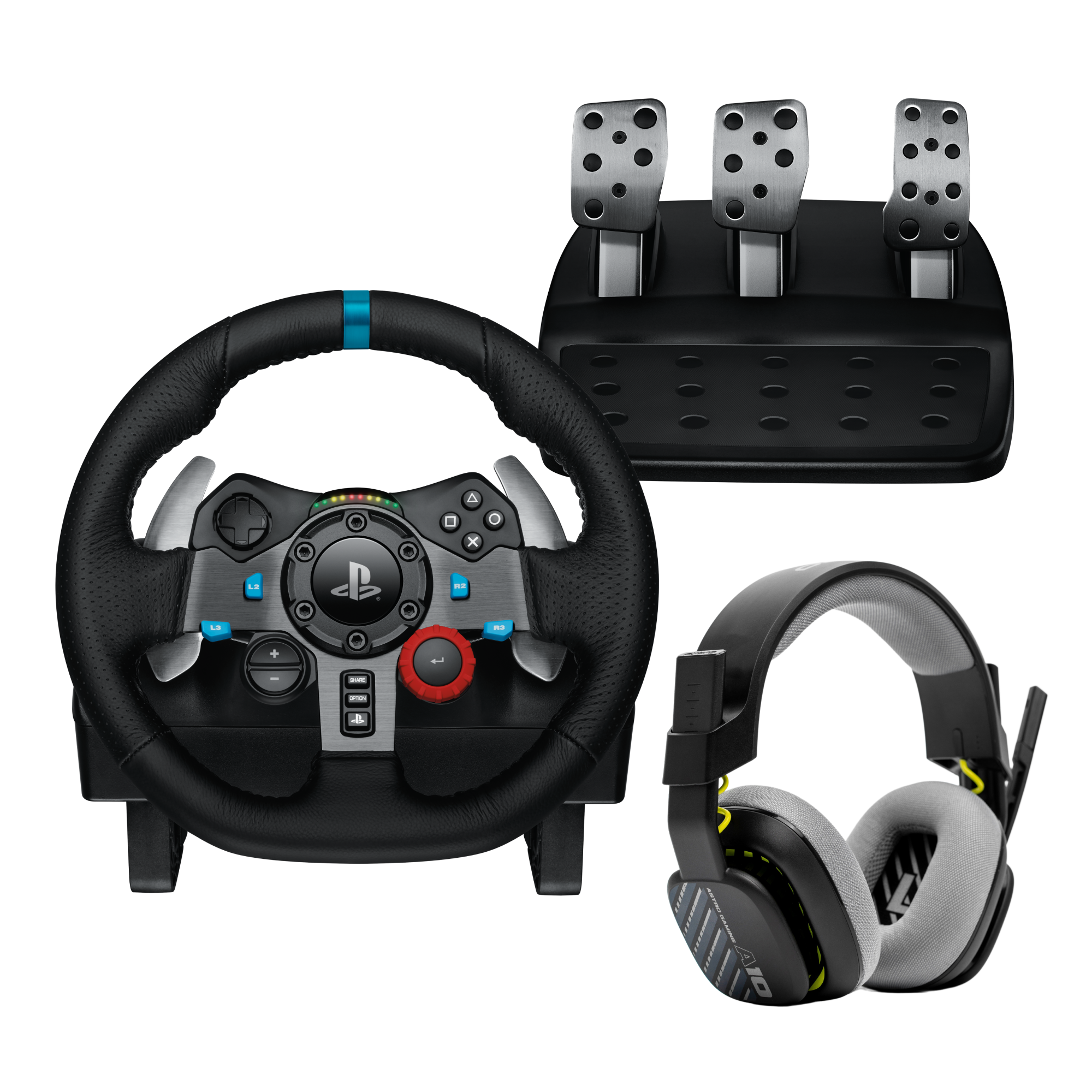 G29 Driving Force Racing Wheel For PS5/PS4 - White