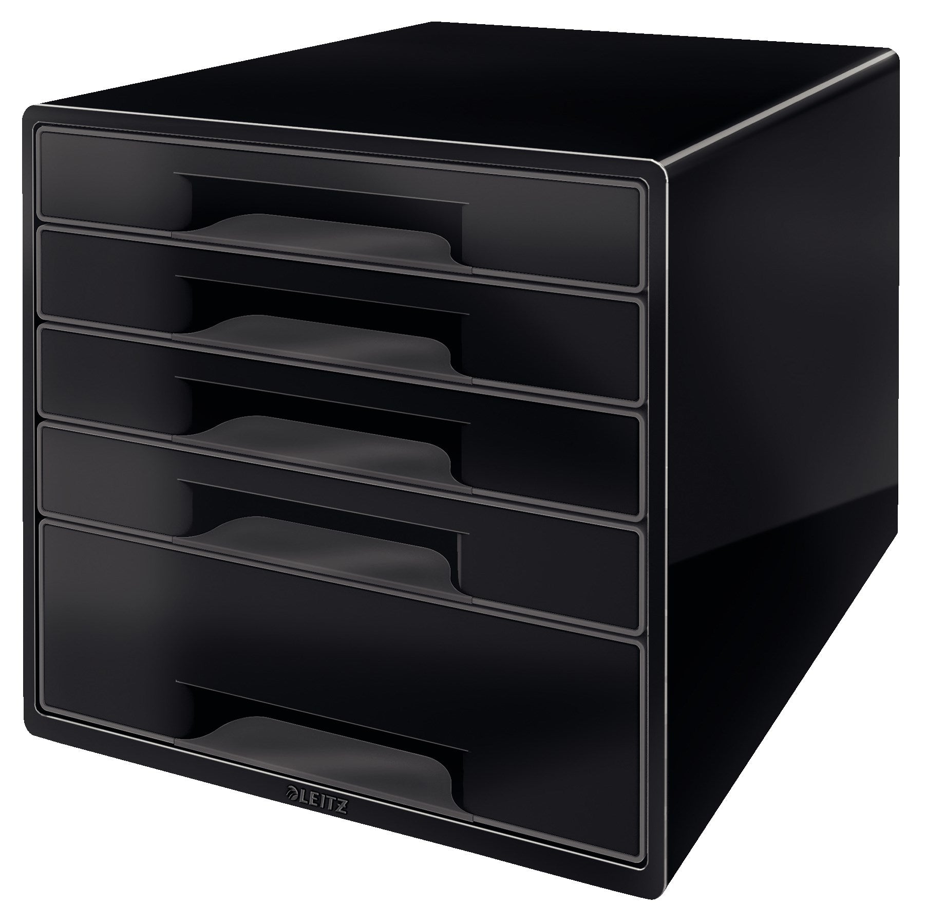 Desk Cube Leitz Dual 5-skuffer sort
