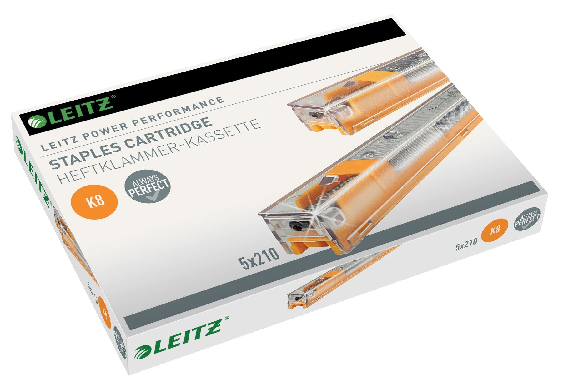 Hæftekassette 26/8 K8 t/40 ark (5x210)