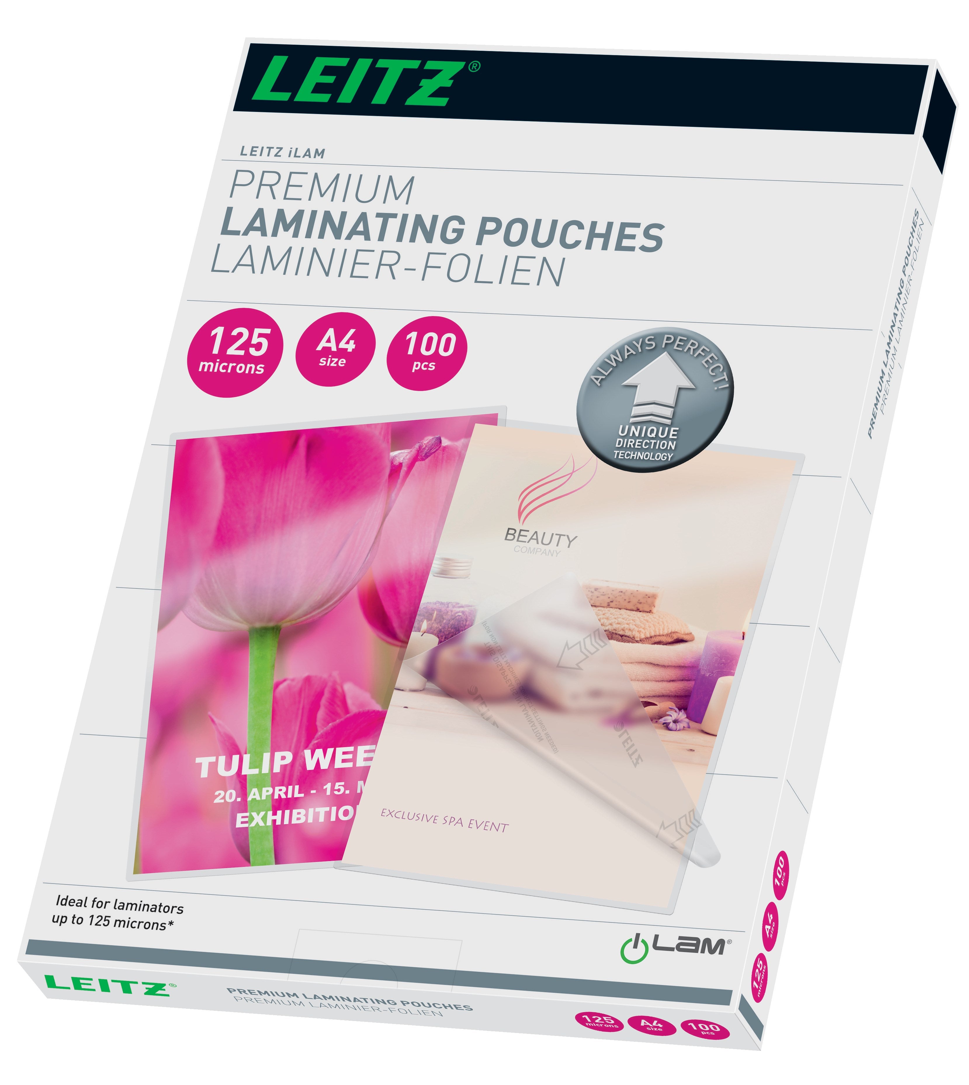 Lamineringslomme UDT glans 125my A4(100)