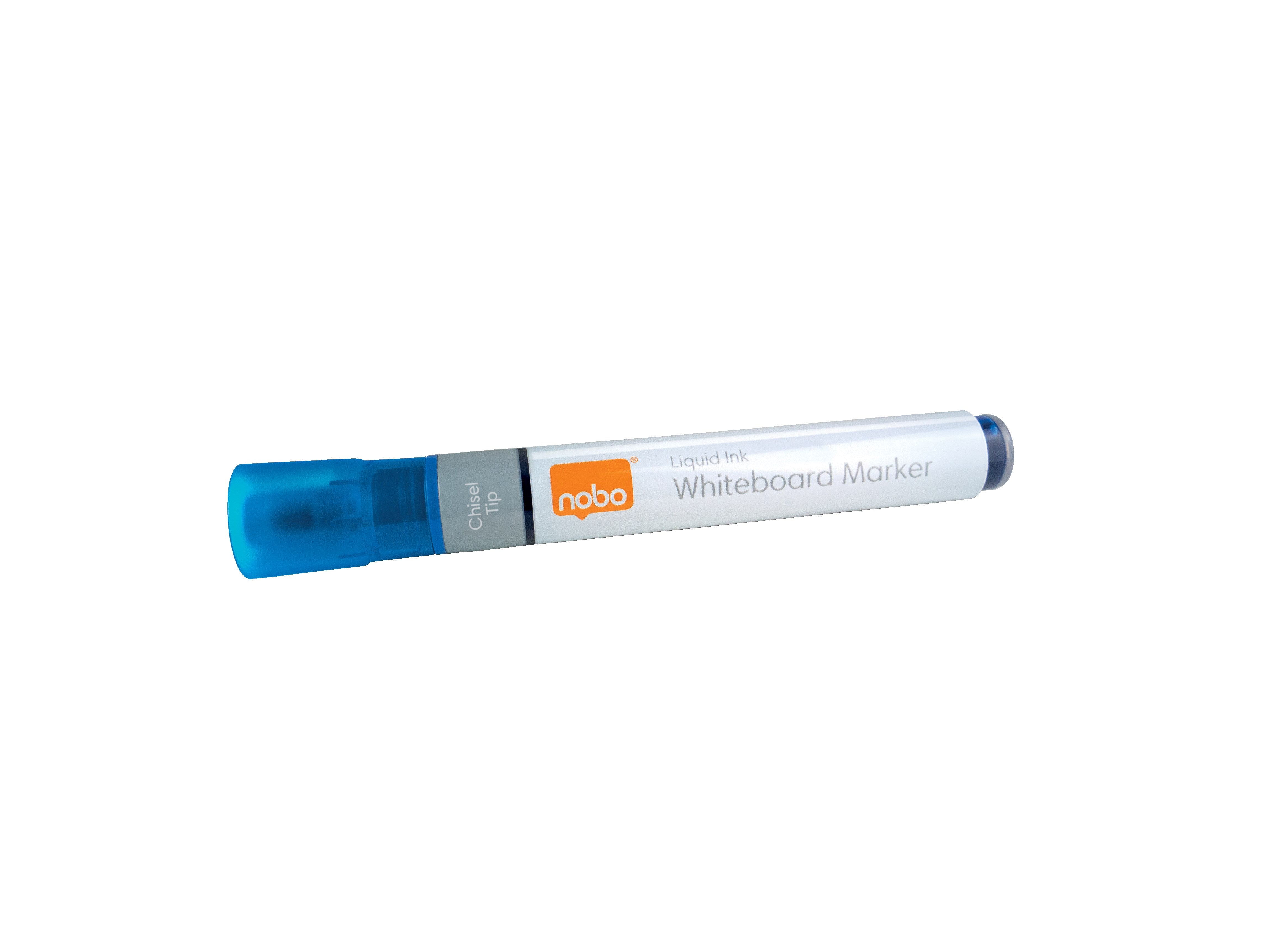 WB marker LiquidInk skrå 4mm blå (10)