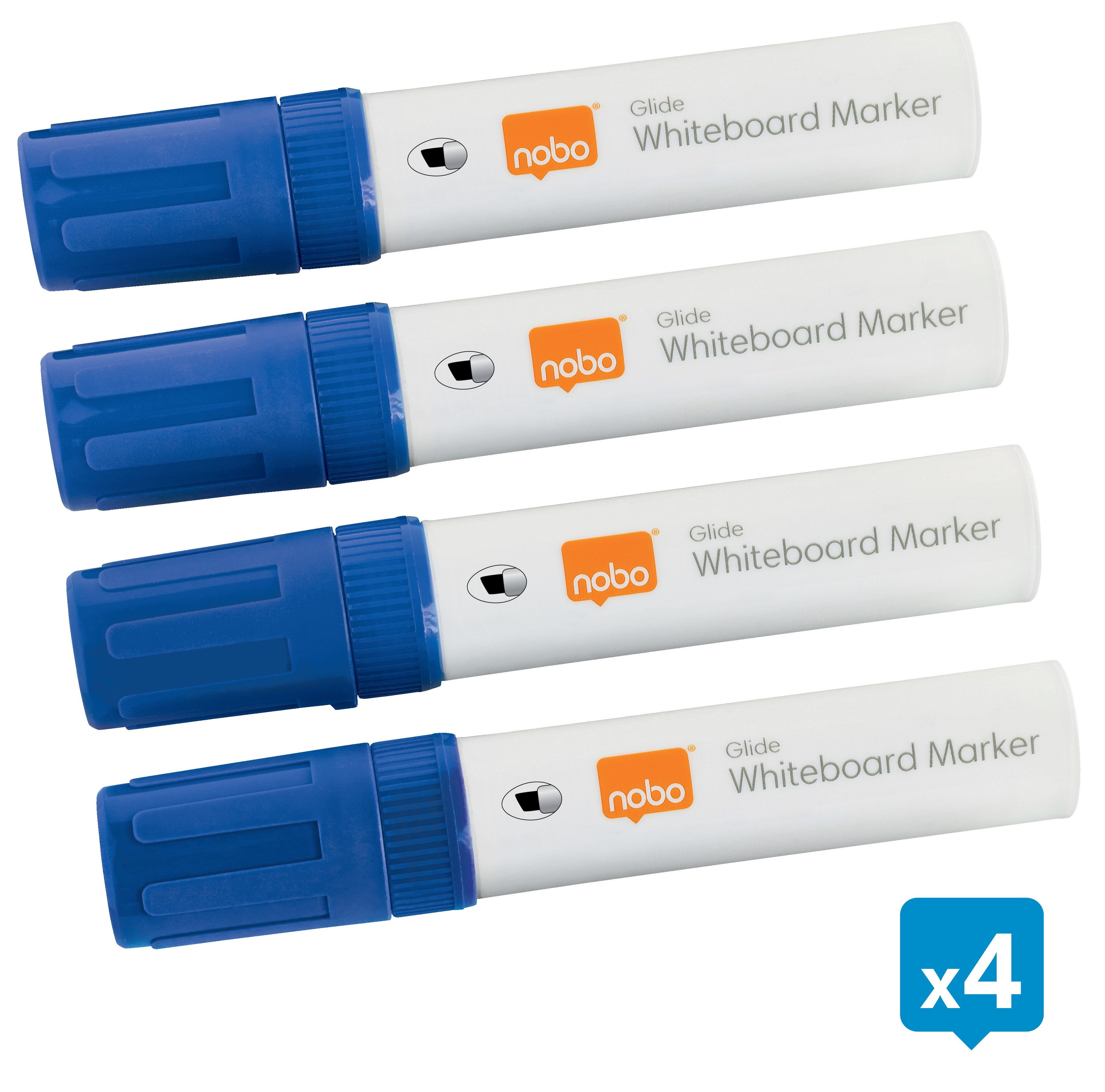 WB marker Glide Jumbo skrå 10mm blå (4)