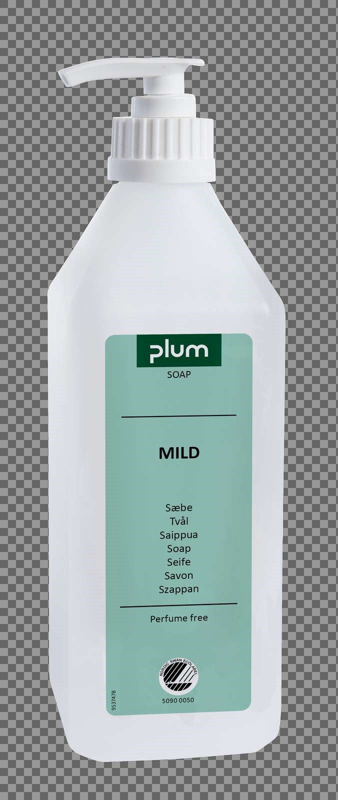 PLUM Mild 600 ml pumpeflaske