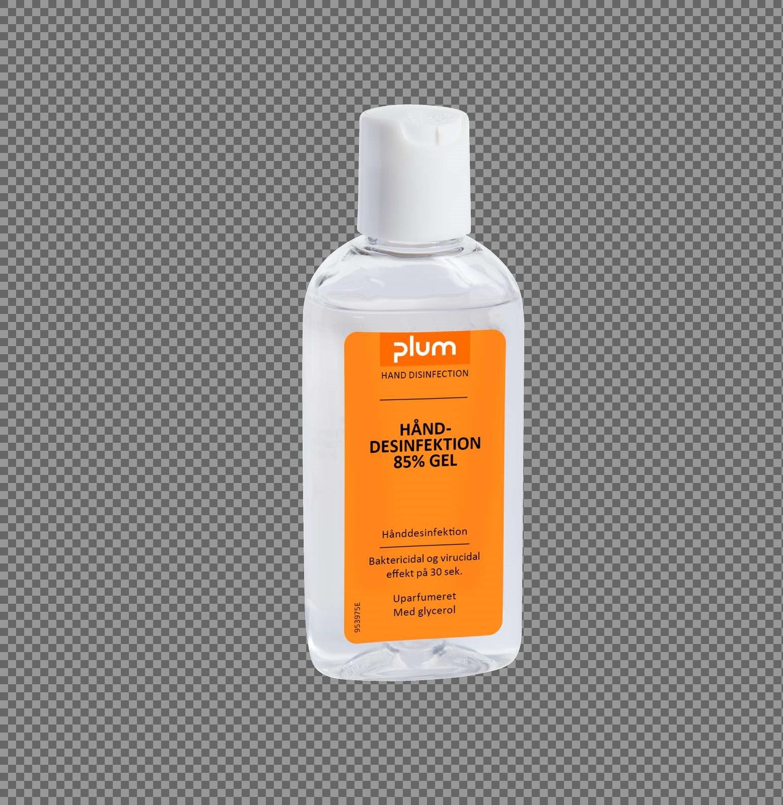 PLUM Hånddesinfektion 85% Gel 75 ml flaske