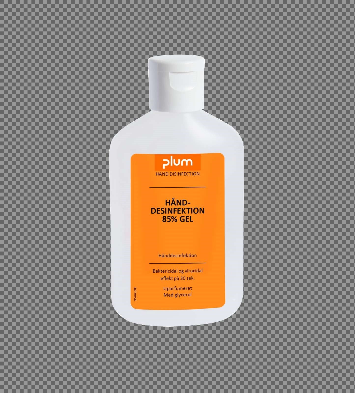 PLUM Hånddesinfektion 85% Gel 120 ml flaske