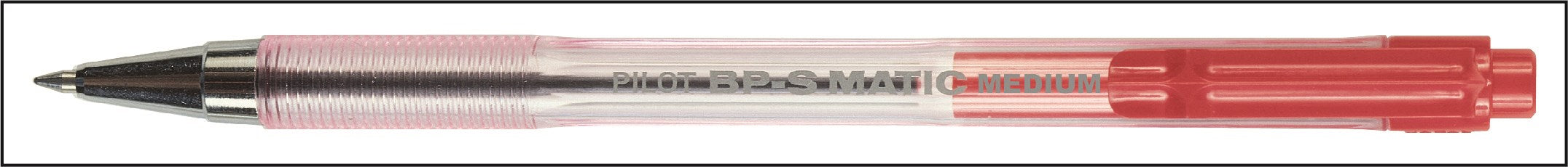 Kuglepen m/klik BP-S Matic 1,0 rød