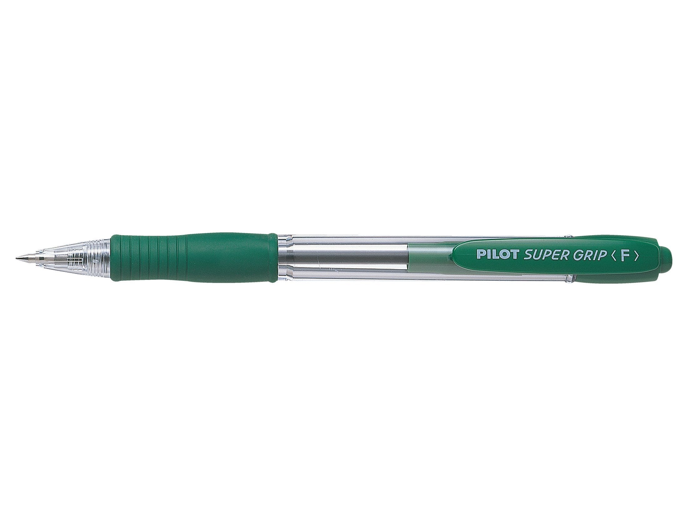 Kuglepen m/klik Super Grip 0,7 grøn