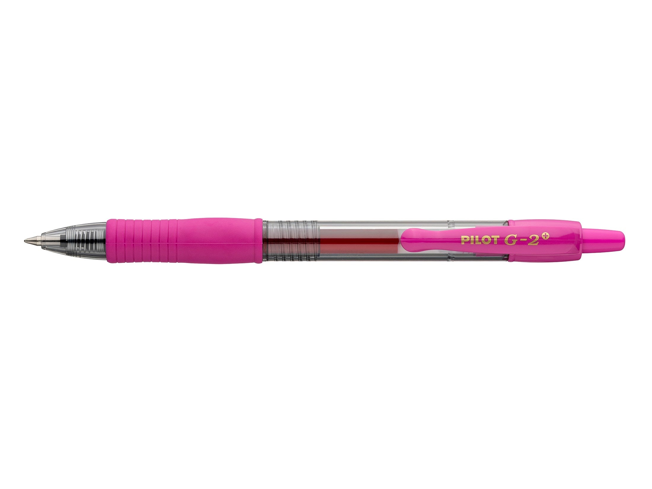 Gelpen G-2 Plus Begreen m/klik 0,7 pink