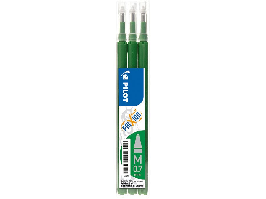 Frixion Clicker 0,7 refill grøn (3)