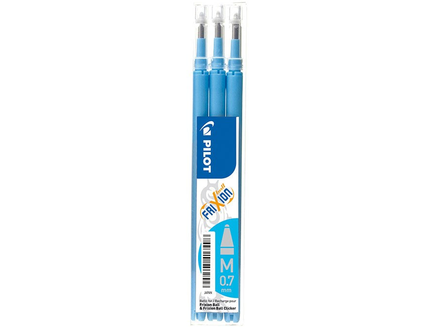 Frixion Clicker 0,7 refill lyseblå (3)
