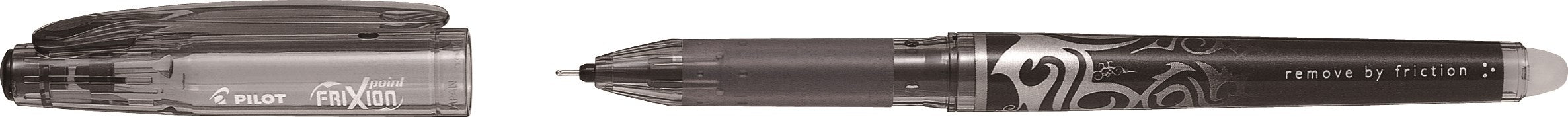 Frixion Point m/hætte 0,5 sort
