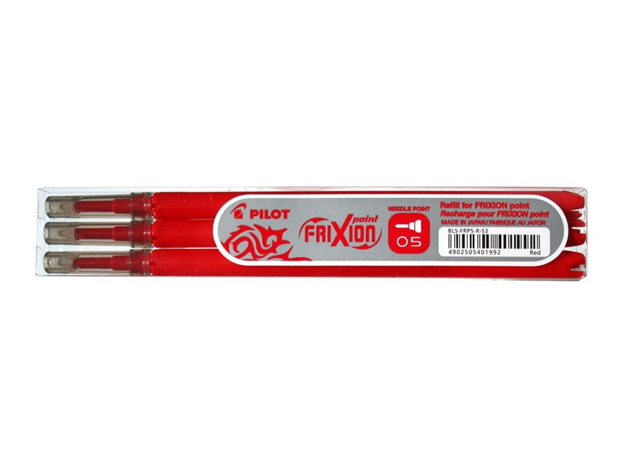Frixion Point Clicker 0,5 refill rød (3)