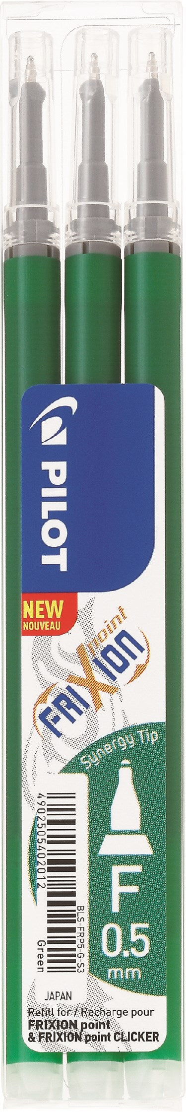 Frixion Point Clicker 0,5 refill grøn (3)