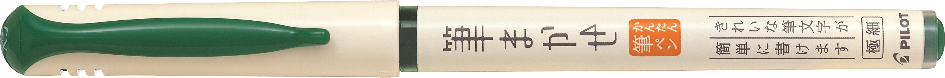 Kalligrafipen Brush Pen grøn