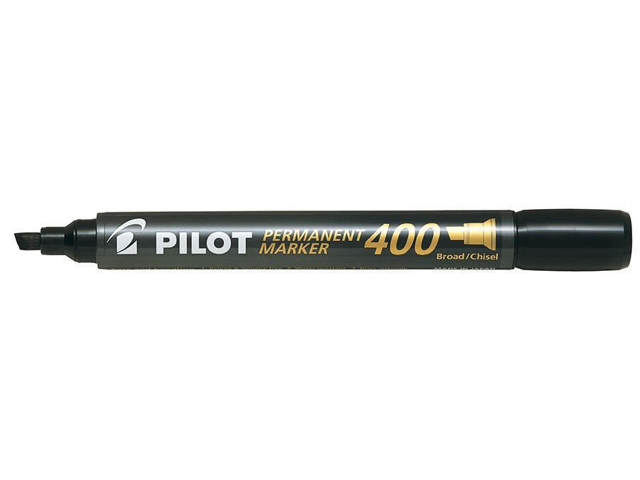 Marker Permanent 400 skrå sort