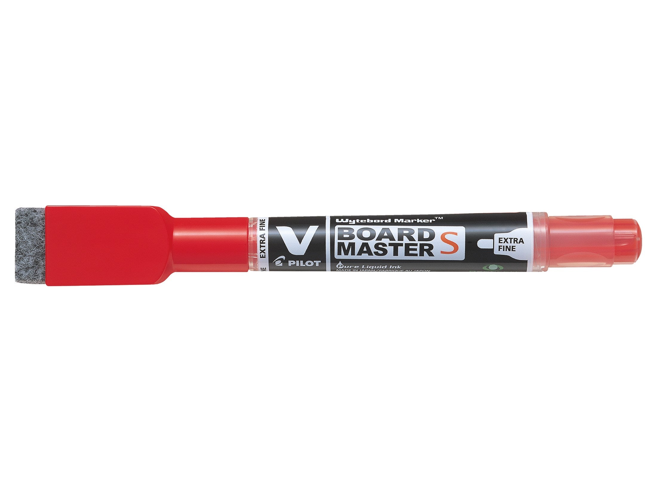 WB Marker V-Board m/magnet&visker S EF rund rød