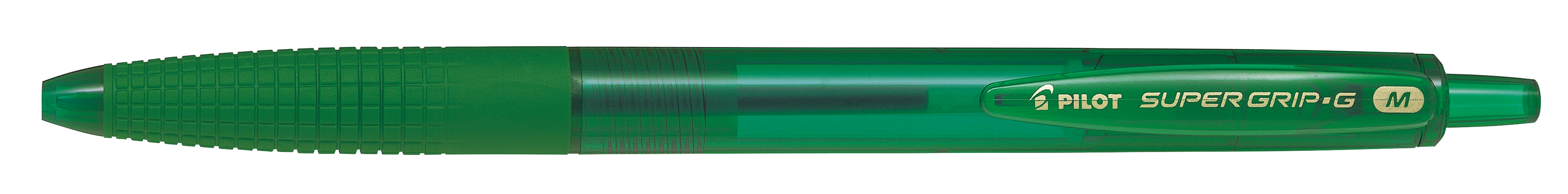 Kuglepen m/klik Super Grip G 1,0 grøn