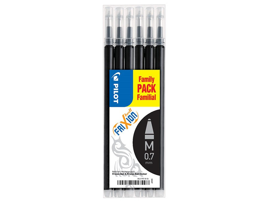 Frixion Clicker 0,7 refill sort (6)