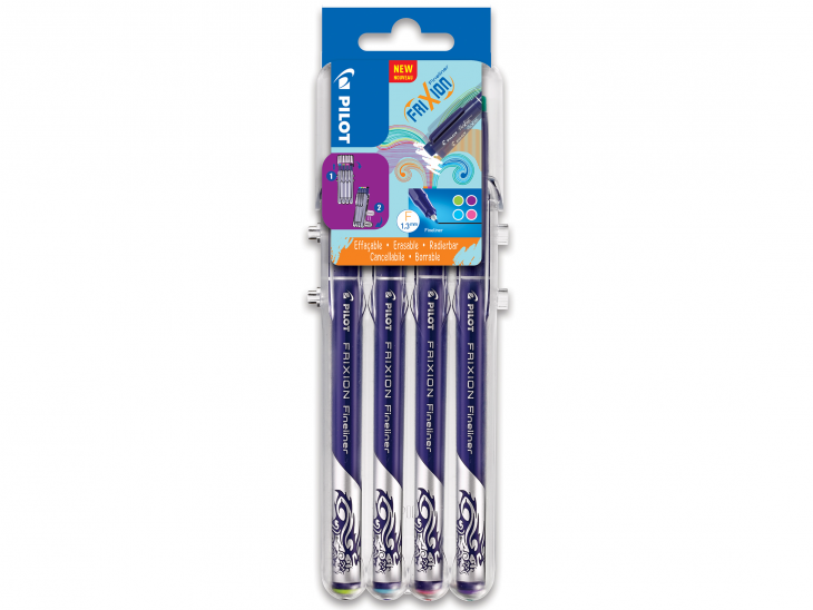 Frixion Fineliner Set2Go 1,3 Pastel ass (4)