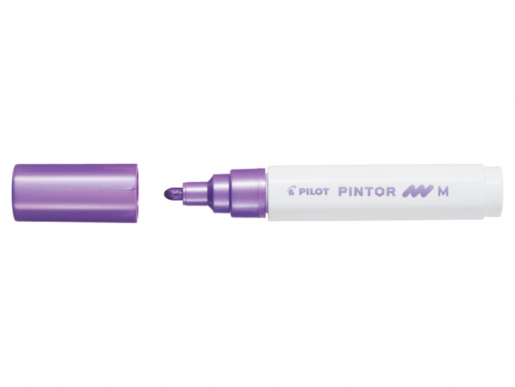 Marker Pintor Medium 1,4 metal lilla