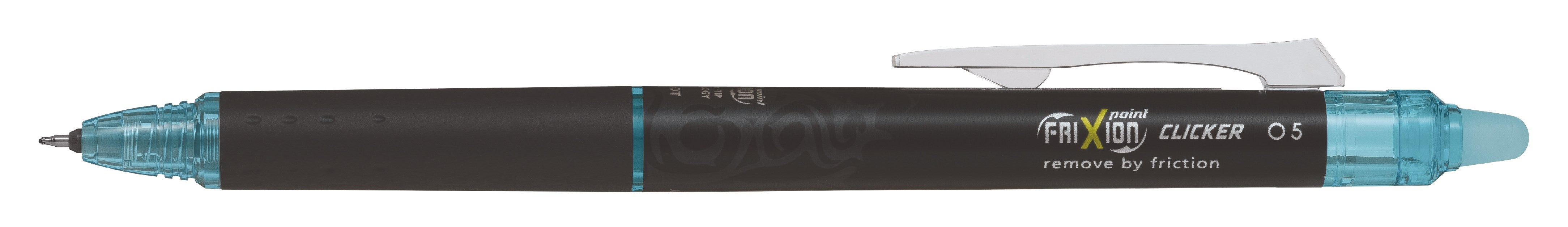 Frixion Point Clicker m/klik 0,5 lys blå