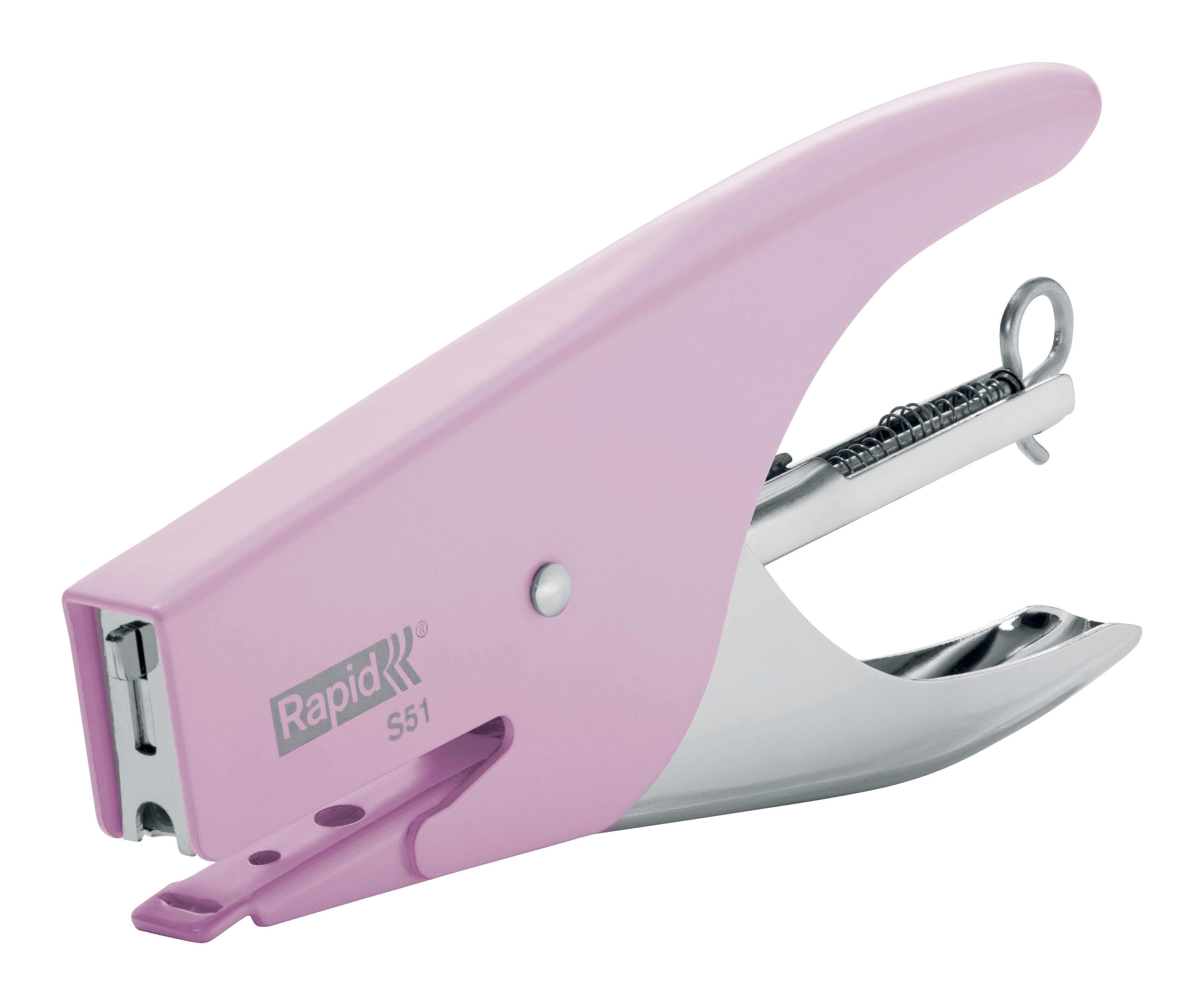 Hæftetang S51 Retro t/15ark pink