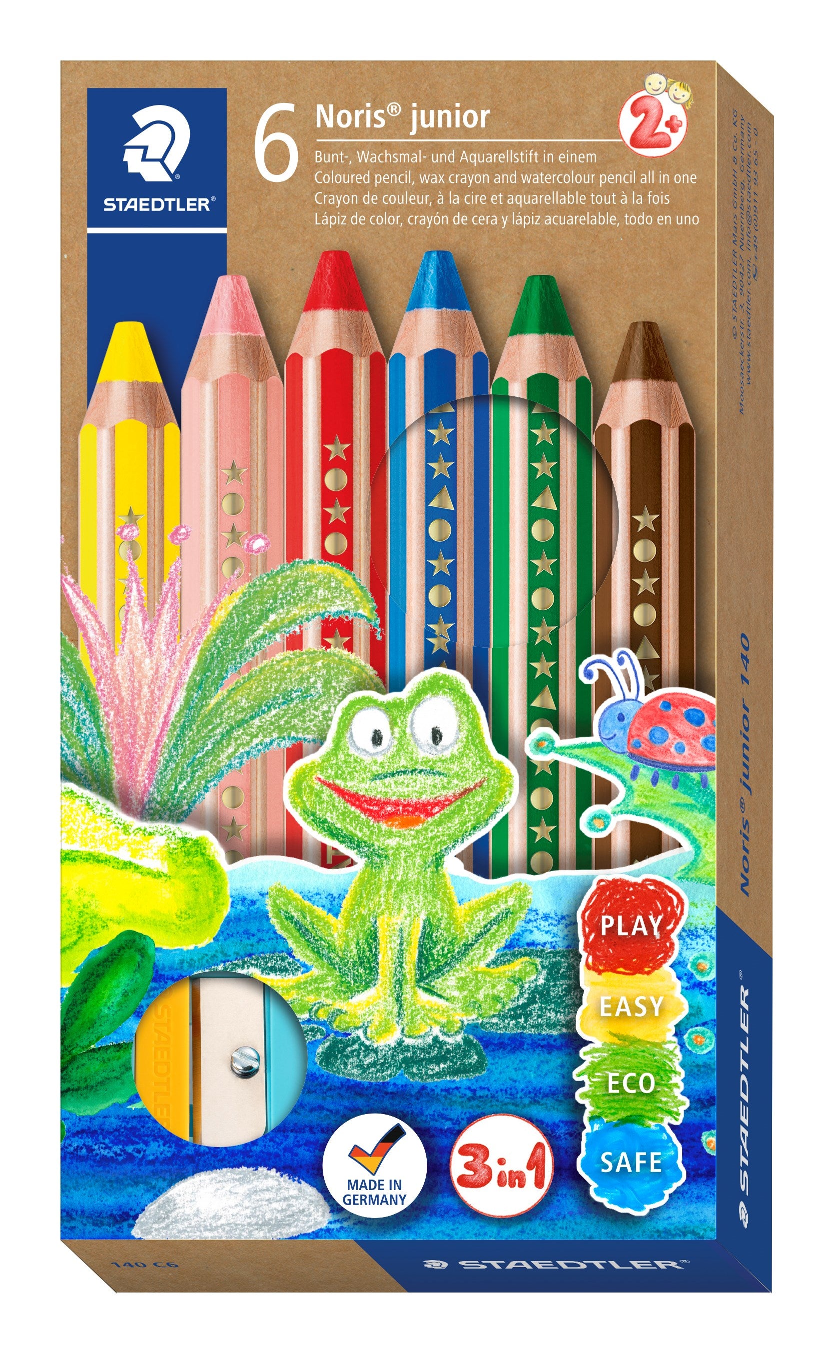 Farveblyant Noris Junior Jumbo 3i1 (6)
