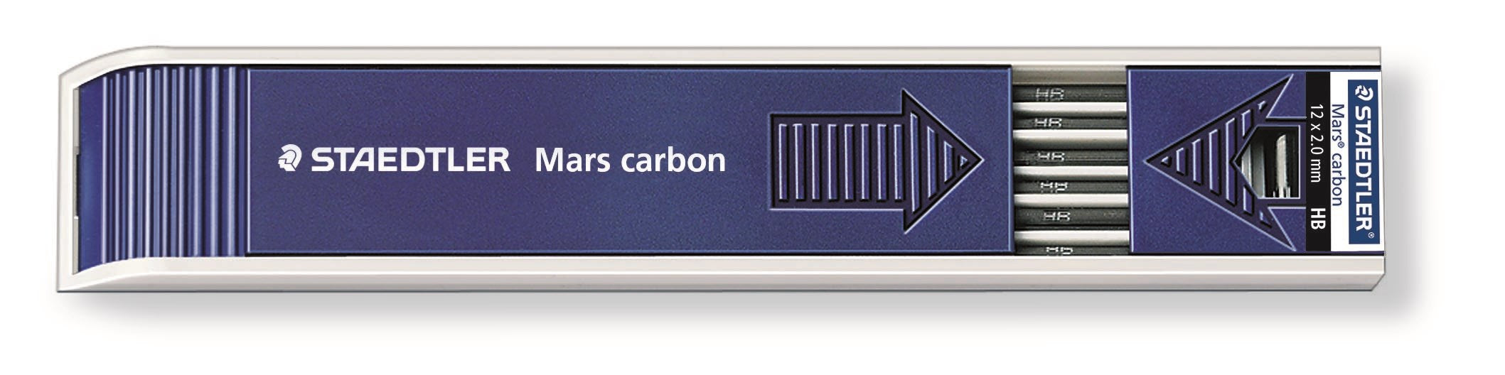 Stifter Mars Carbon 2,0mm HB (12 stifter)