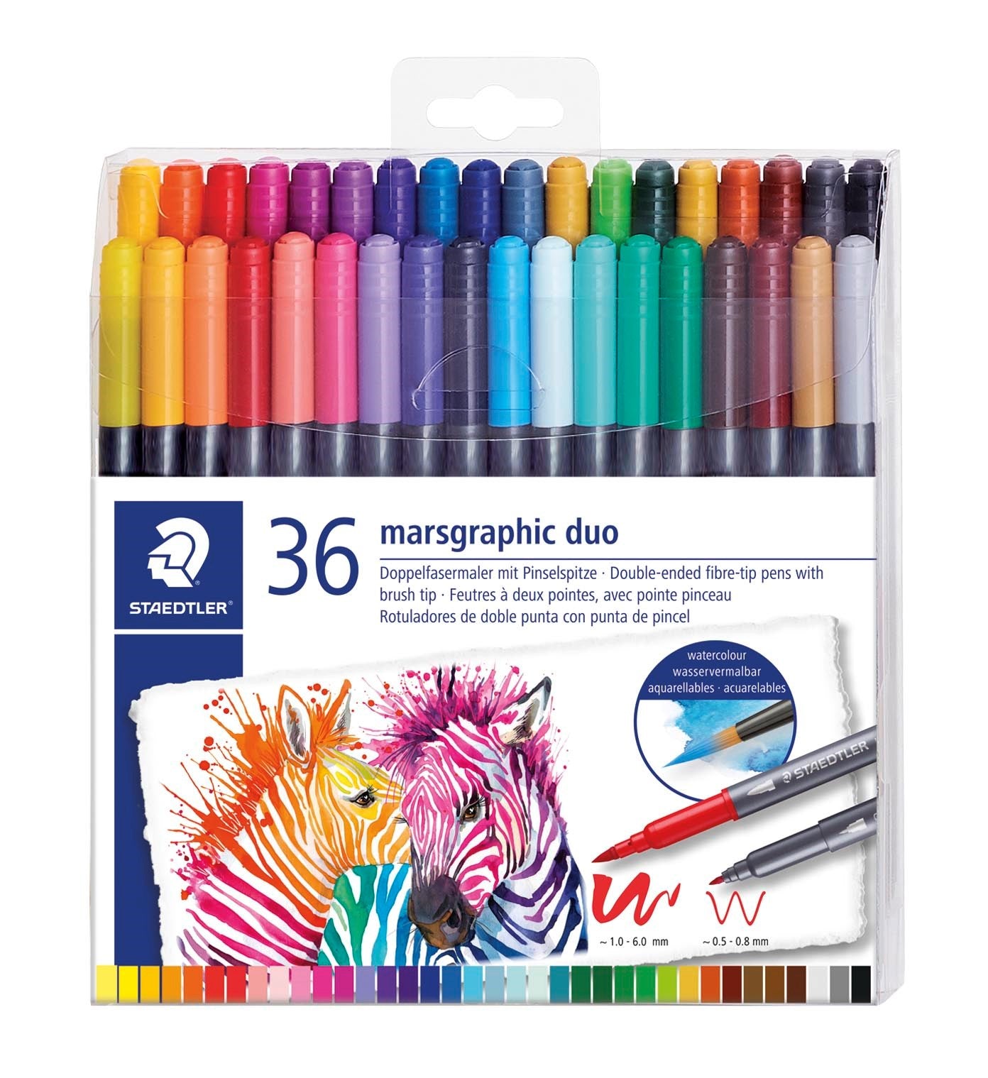 Fiberpen Marsgraphic Duo penseltusser (36)