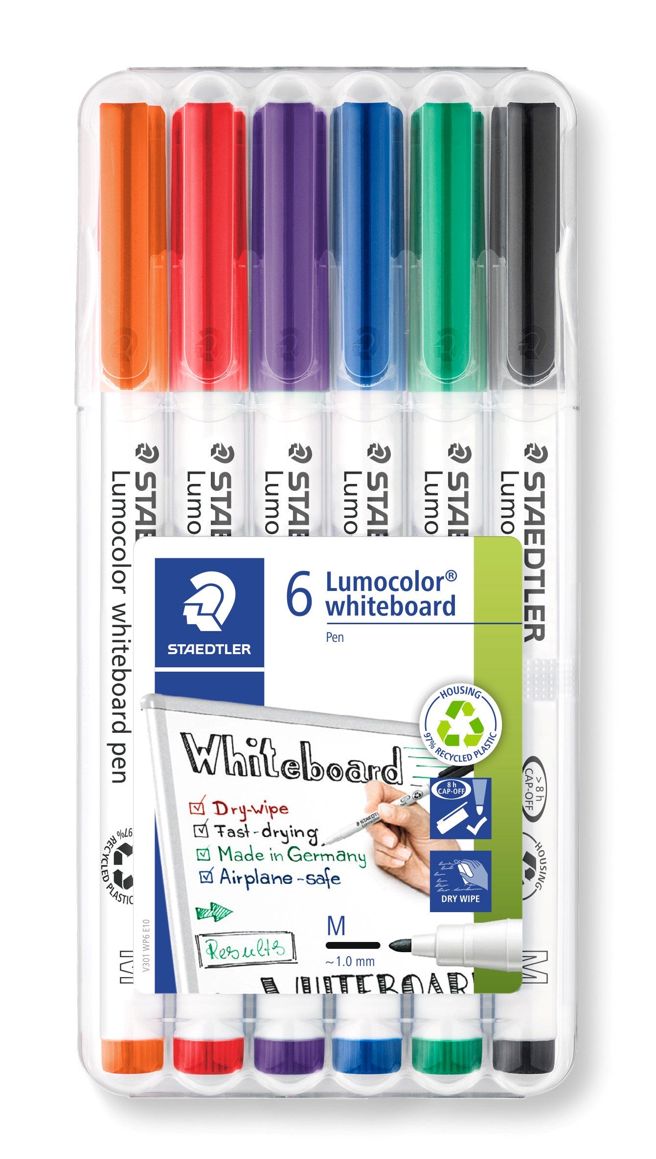 WB Marker Lumocolor rund 1mm ass (6)
