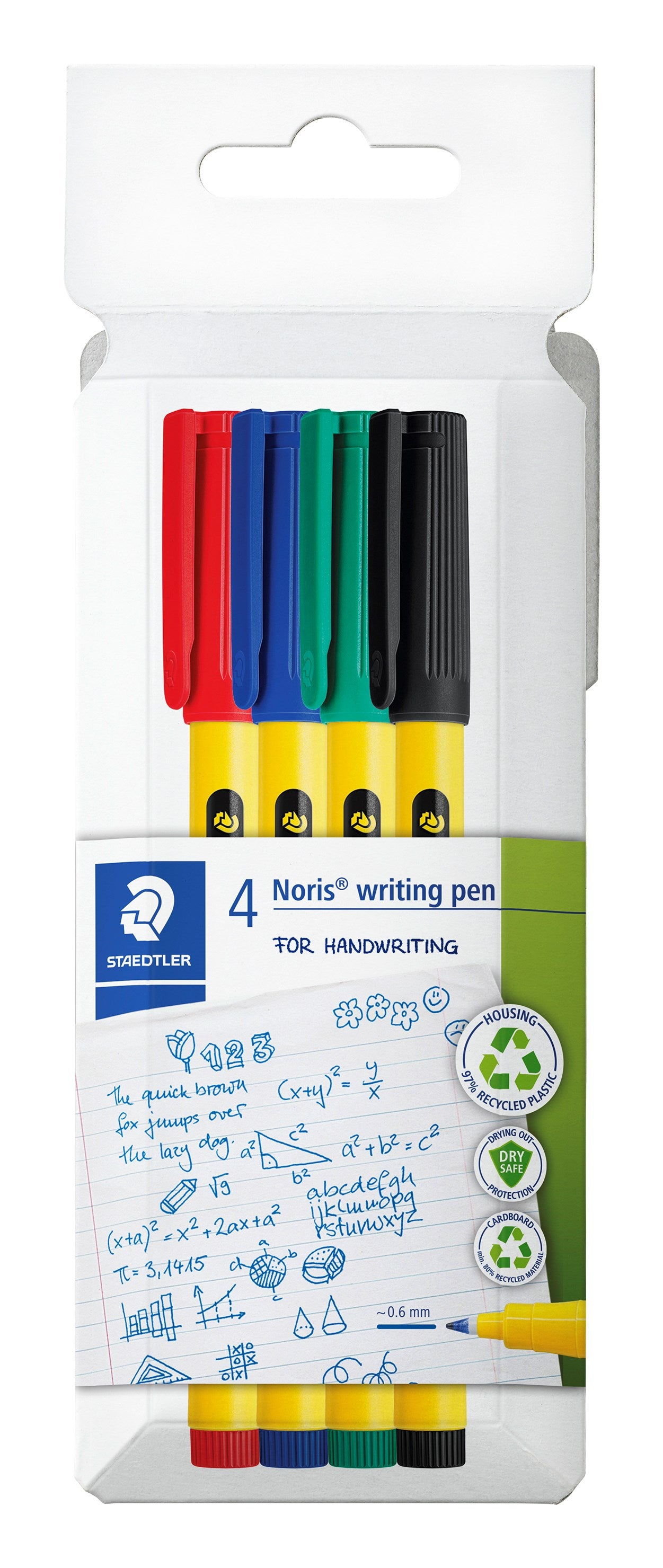 Fineliner Noris skrivepen 0,6mm ass (4)