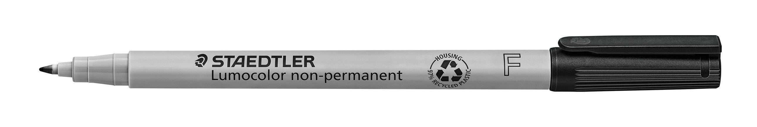 Marker Lumocolor non-perm 0,6mm sort