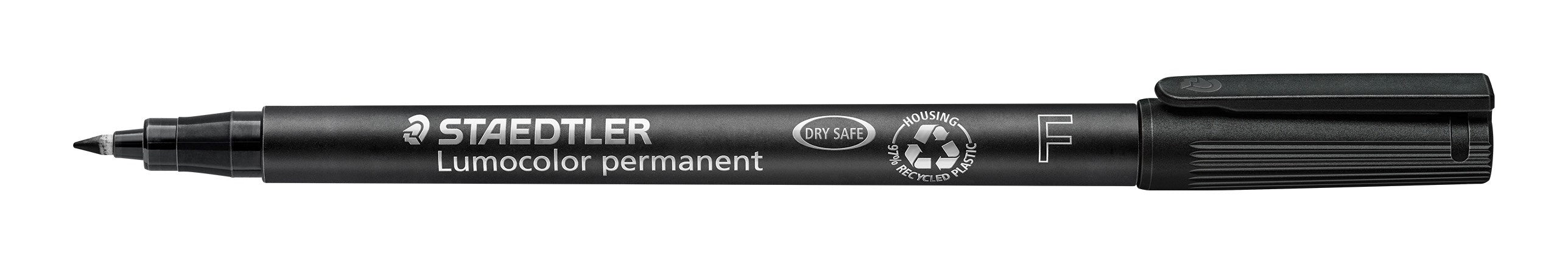 Marker Lumocolor perm 0,6mm sort